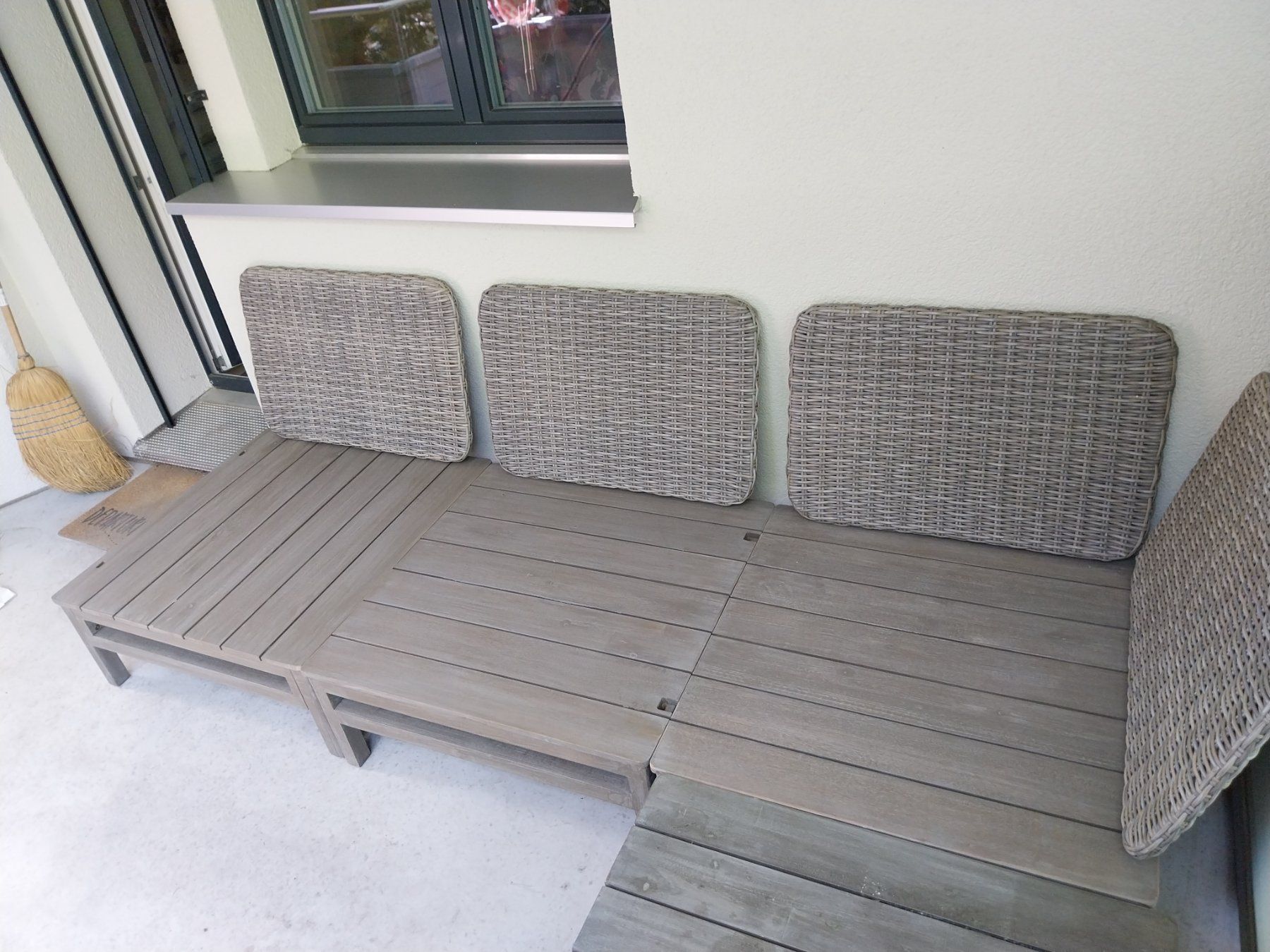 Micasa Sofas: Modulares Gartensofa aus Holz – D'occasion à Bern par tho_7b5z 3