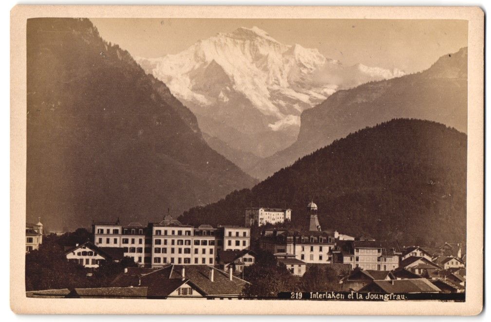 Fotografie &  Plakate: Fotografie Interlaken, Blick über die D – Gebraucht aus Berlin von bartko-reher