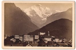 Fotografie Interlaken, Blick über die D