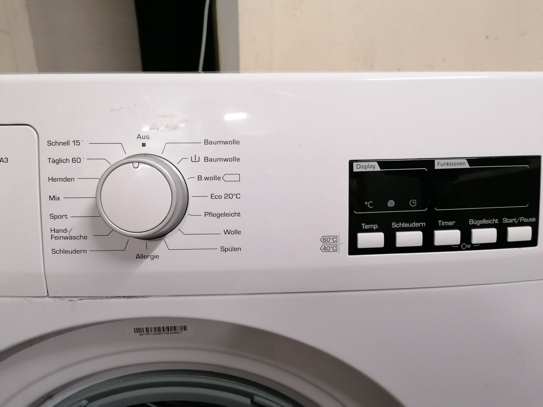 Lavatrici: Waschmaschine – Difettoso da Unterengstringen venduto da Fachmann8103 1