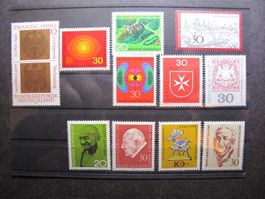 BRD 1969 Jahresjubiläum /Ernst Moritz **