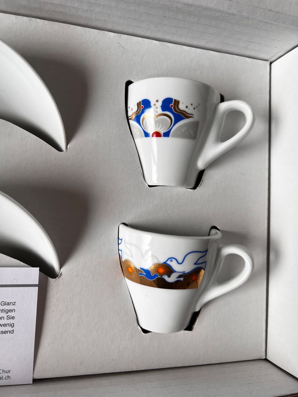 Set di piatti: Neues Espresso-Set von Rastal – Nuovo e nell'imballaggio originale da Münsingen venduto da Olsek01 1