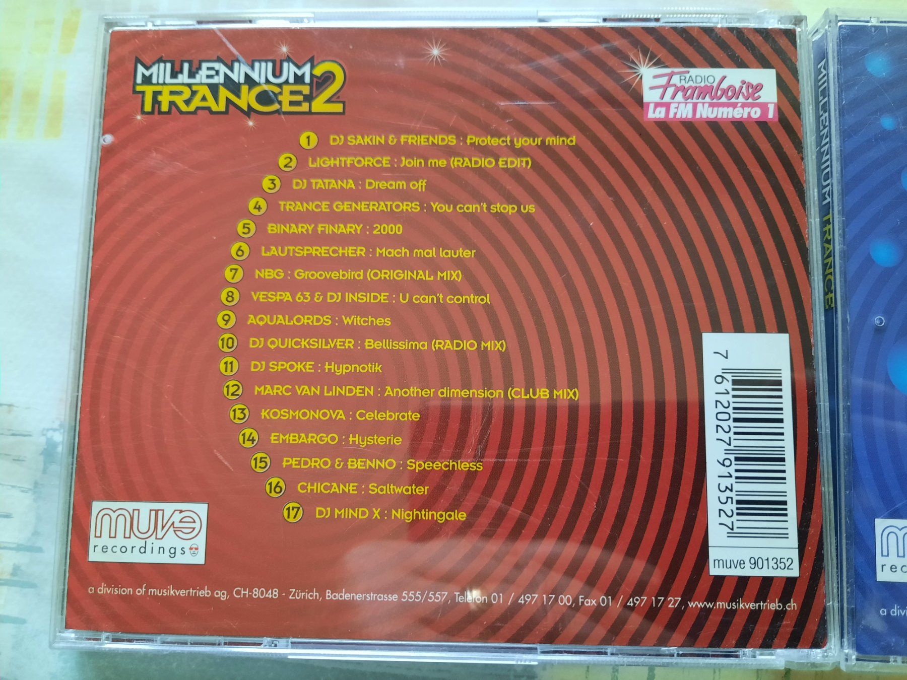 CDs: Cds Millenium Trance 1 & 2  – D'occasion à Pully par bro_n52j 3