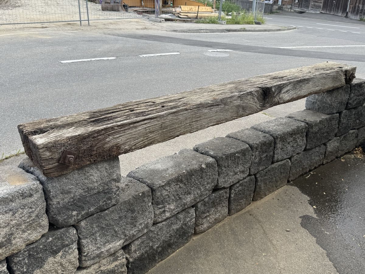Articoli in legno: Eisenbahnschwelle Eiche Massivholz – Usato da Faulensee venduto da antom01 3