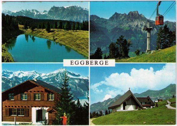 Ansichtskarten: Eggberge - 4 Bild AK – Gebraucht aus Binningen von Mountainrider