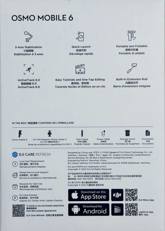 DJI Staffe: DJI OSMO MOBILE 6 – Usato da Burgdorf venduto da Bunnyface 2