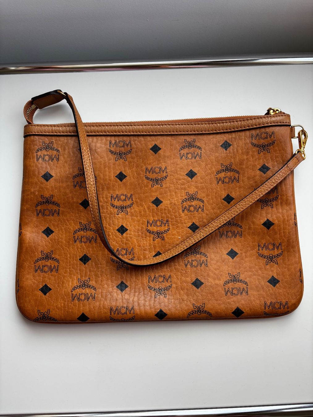 Mcm Borse: MCM Visetos Pouch- neuwertig – Usato da Zürich venduto da kar_x9mv 2