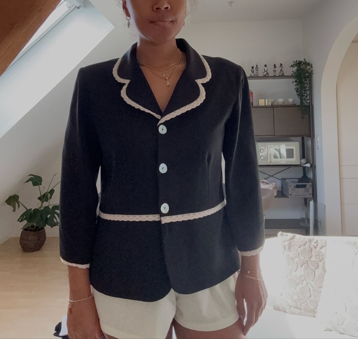 La Redoute Vestes: Damen Blazer schwarz mit Spitze Grösse M – Neuf (Voir description) à Winterthur par Flomiverse