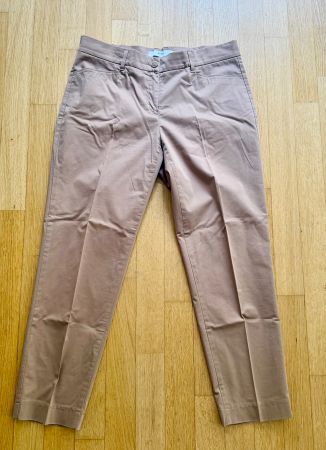 BRAX Damen Hose Gr. 40 Camel Stretch Baumwolle Neu