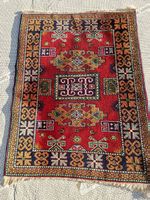 77×105 Orientteppich Sirwan Handgeknüpft gereinigt