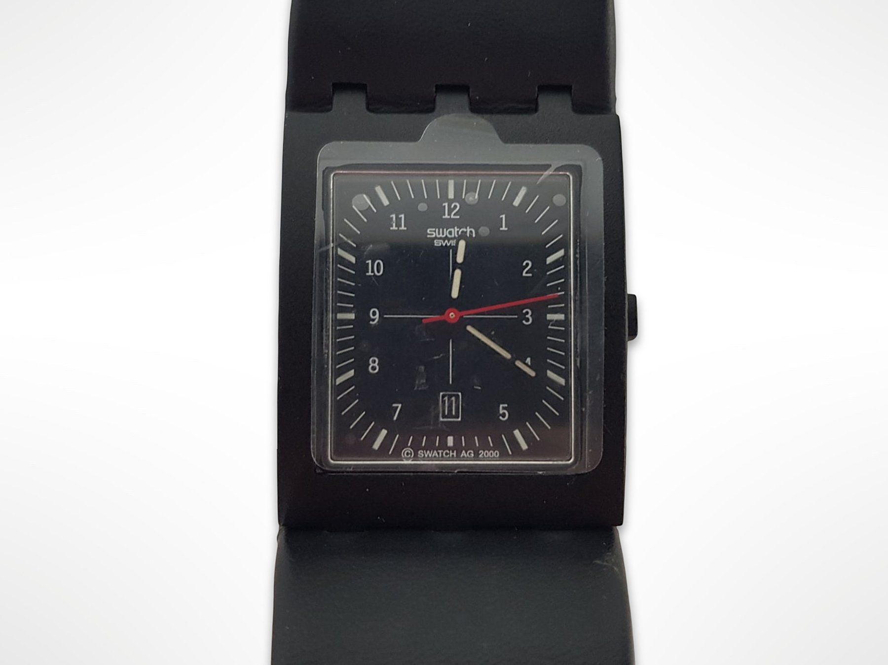Swatch Orologi: SWATCH Armbanduhr schwarz – Usato da Suhr venduto da Restwert_Suhr 2