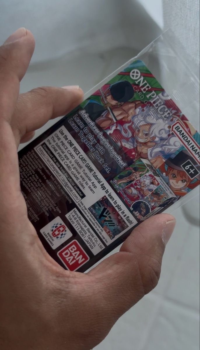 Bandai Carte collezionabili: Monkey D. Luffy Basket (Promo scellé) – Nuovo e nell'imballaggio originale da Bernex venduto da Linc97 1