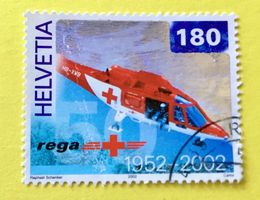 Nr.1040 Sondermarke,50 Jahre Rega Helikopter Agusta A-109-K2