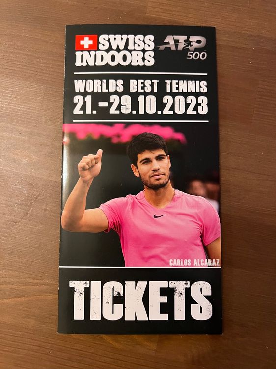 1 Ticket Swiss Indoors Basel ATP 27.10.2023 Kaufen auf Ricardo