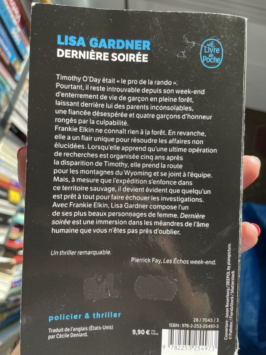 Libri: Dernière soirée, Lisa Gardner – Usato da Biel/Bienne venduto da vero_8 1