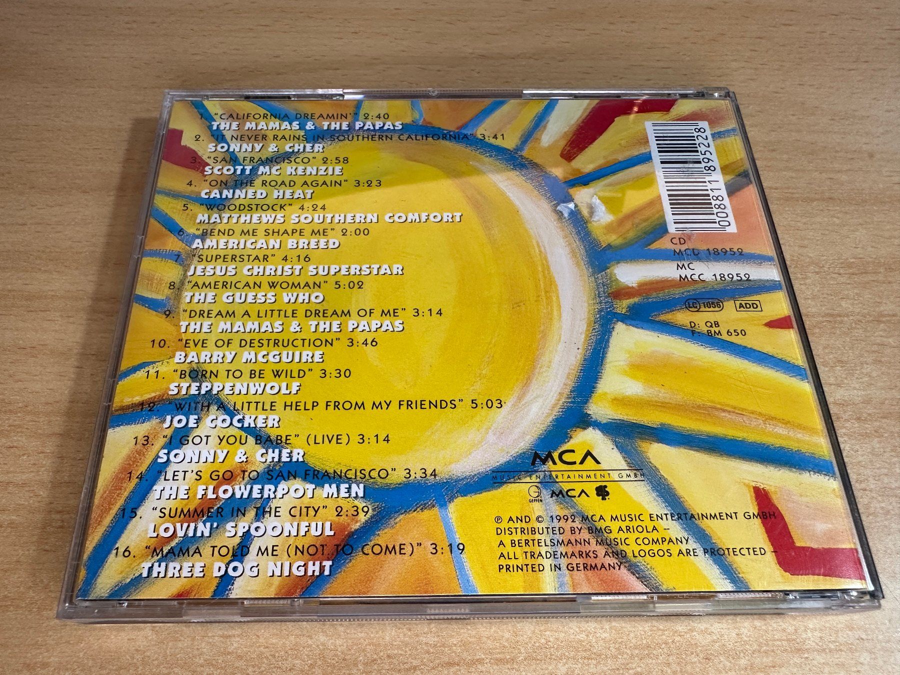 CD: Q5 Various – California Dreamin' – Usato da Rikon im Tösstal venduto da Alpenmutz 1