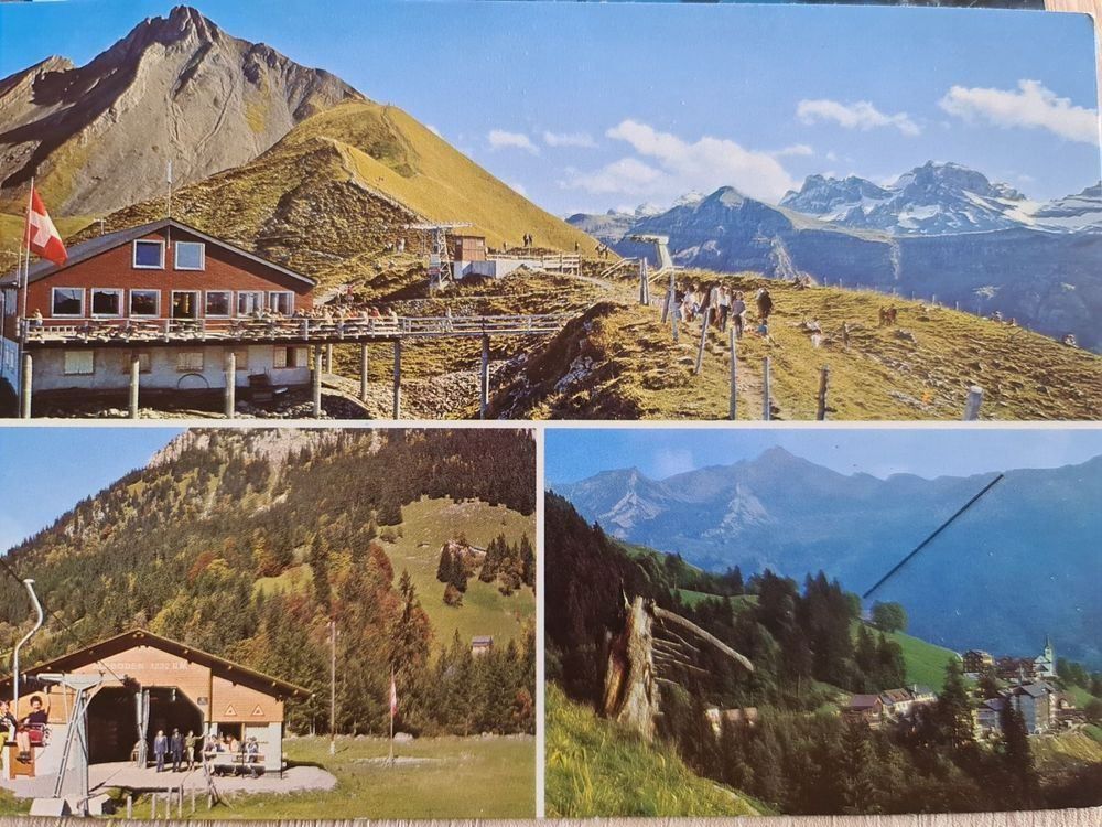 Cartoline postali: Ansichtskarte Sesselbahn Brisen – Nuovo (secondo la descrizione) da Dintikon venduto da Vexi