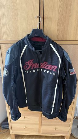 Indian Motorcycle Lederjacke für Herren, Gr. XL