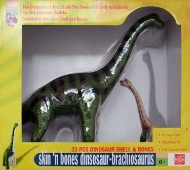 Giocattoli: Dinosaurier Large Skin 'n Bones Dinosaur Dino Brachio Saurus – Nuovo e nell'imballaggio originale da Kloten venduto da Euroasia