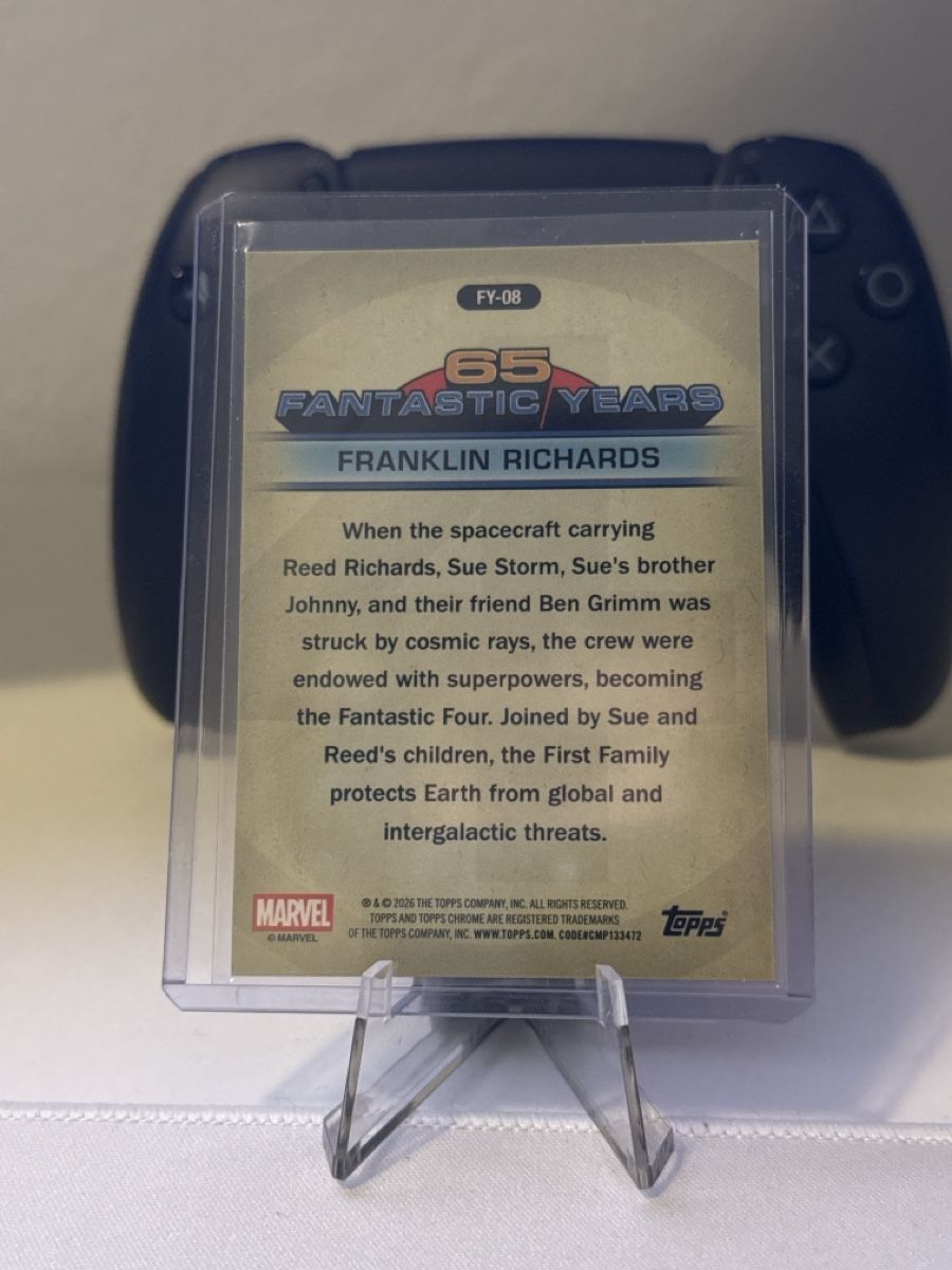 Topps Carte collezionabili: Topps Marvel Franklin Richards FY-08 – Usato da Dulliken venduto da alpi.cards 1