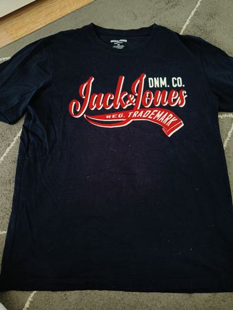 Jack & Jones T-Shirt dunkelblau Grösse XS