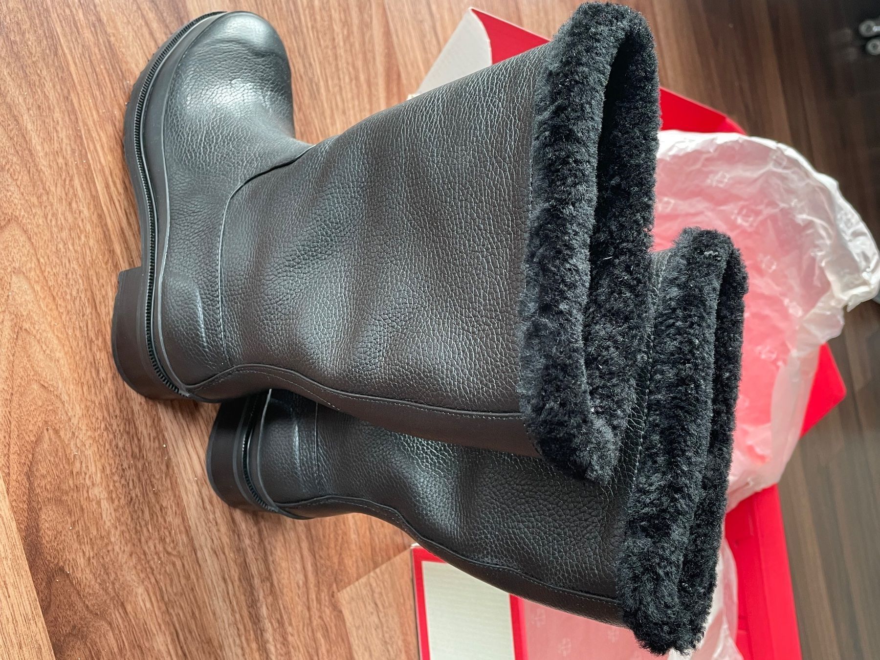 Damenschuhe: Damen Lederstiefel – Neu (gemäss Beschreibung) aus Rheinfelden von freshzone 2