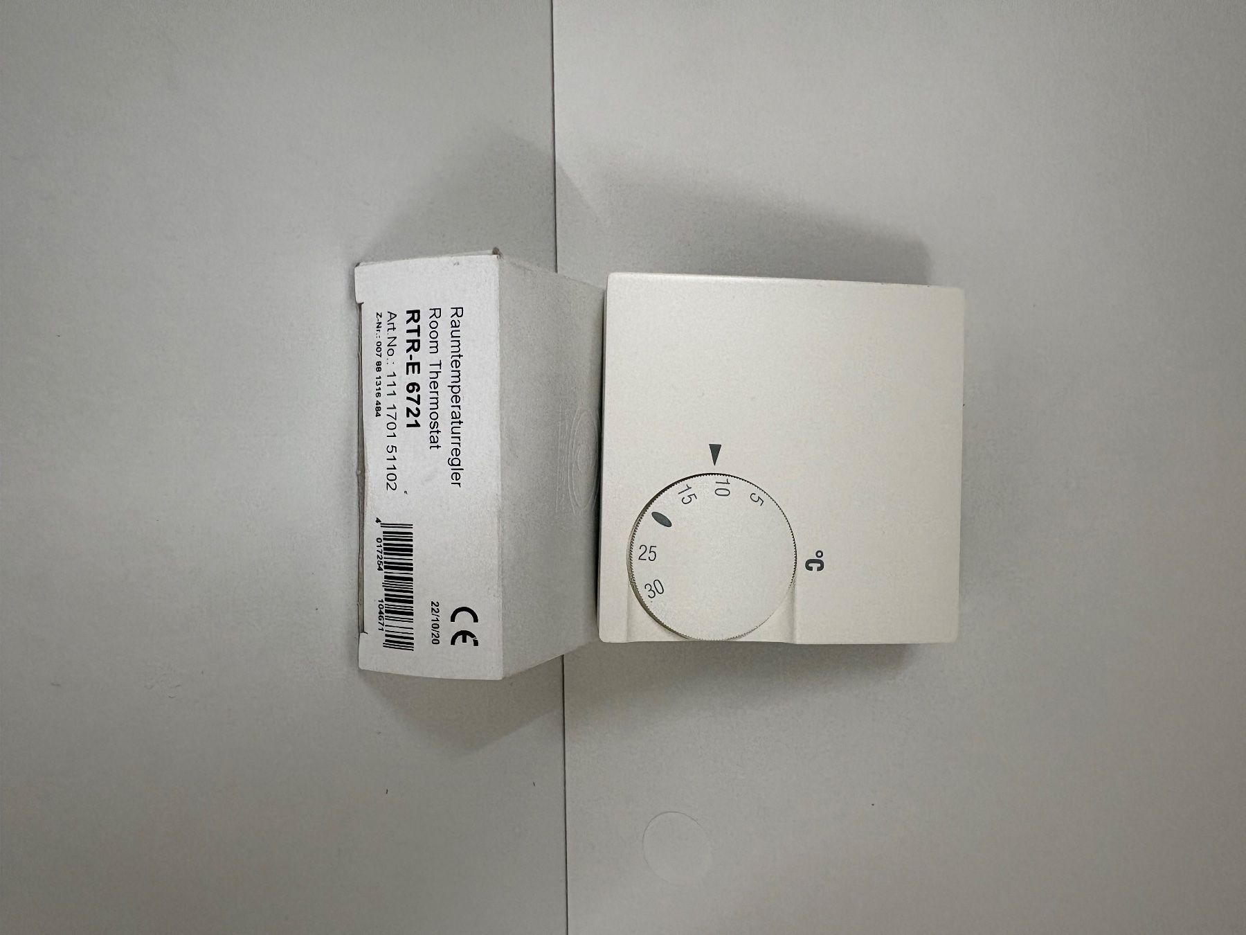 Sonstiges für Haushalt & Wohnen: Thermostat d'ambiance Eberle RTR blanc – Neu und originalverpackt aus Venthône von TAR 1