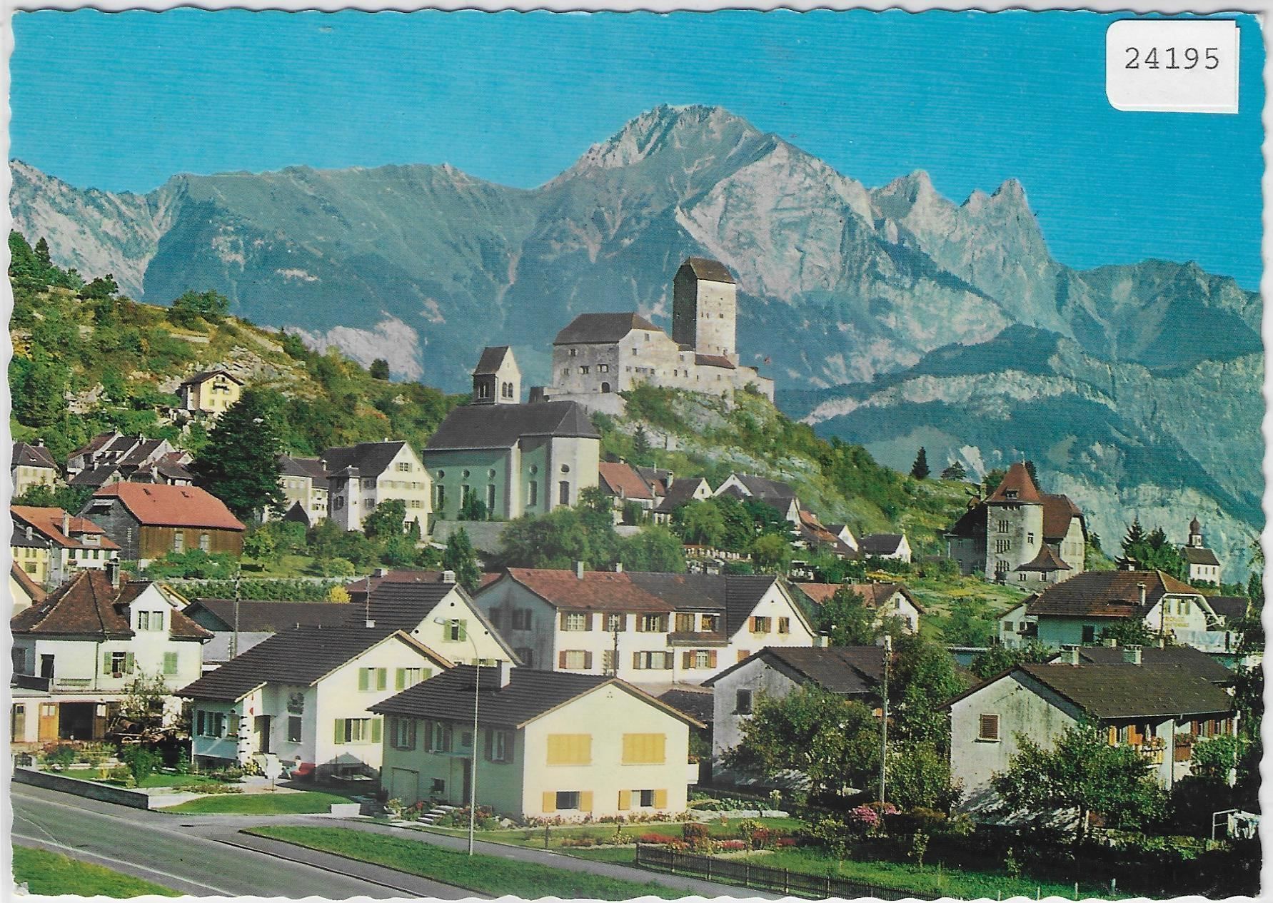 Cartoline postali: Sargans SG - Dorfpartie – Antico da Ettingen venduto da Kartenplanet