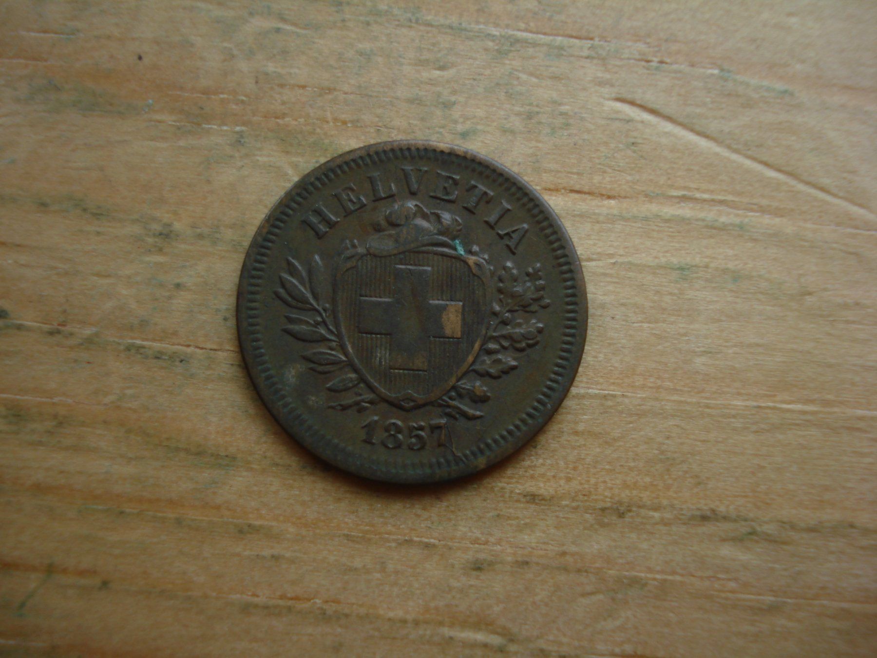 Toutes les monnaies: (S) 1 Rappen 1857 – D'occasion à Erlach par Net-Coins 1