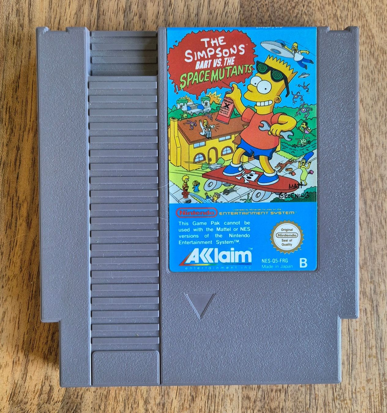 Nintendo Spiele: NES; The Simpsons Bart vs. Space Mutants OVP ohne Anleitung – Gebraucht aus Lumbrein von gianandris 3