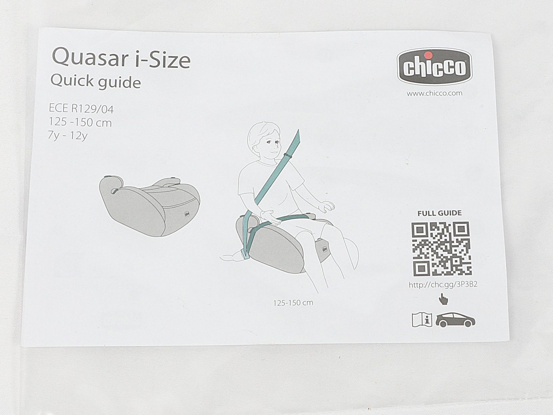 Chicco Sièges auto: CHICCO Quasar i-Size schwarz – Neuf (Voir description) à Steinen par Restwert_Steinen 5