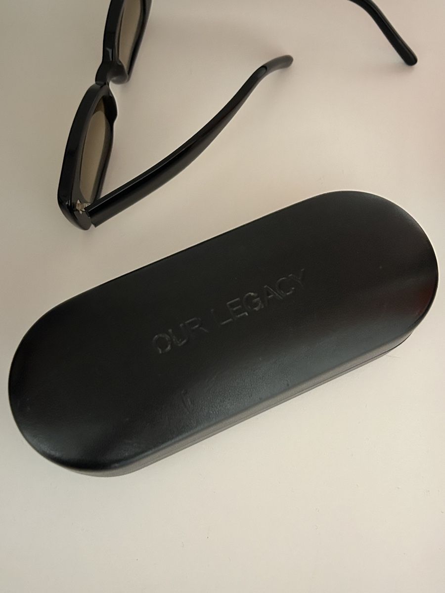 Lunettes & Verres: Our Legacy Black Samhain Sunglasses – D'occasion à Zürich par Secondhanddealer 4