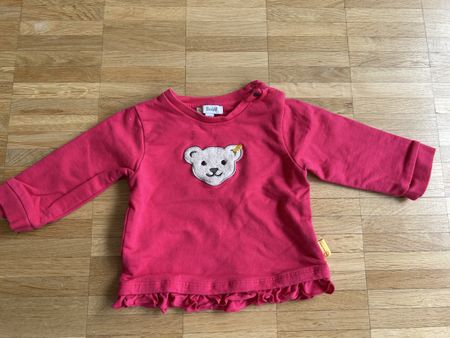 Steiff Langarmshirt pink Größe 68