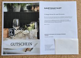 3-Gänge-Dinner in Münchenstein für 2 Personen - Wert 170 CHF
