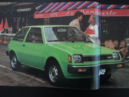 Prospekt Mitsubishi Colt 1979