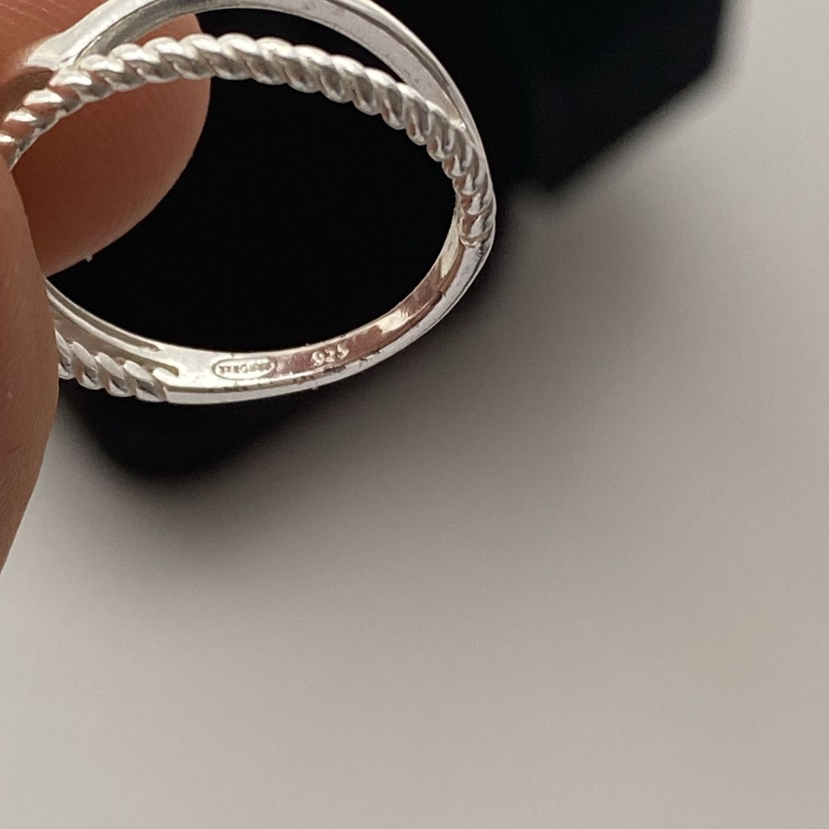 Anelli: Silber 925 Welle Ring – Nuovo (secondo la descrizione) da Givisiez venduto da dor_xb9k 1