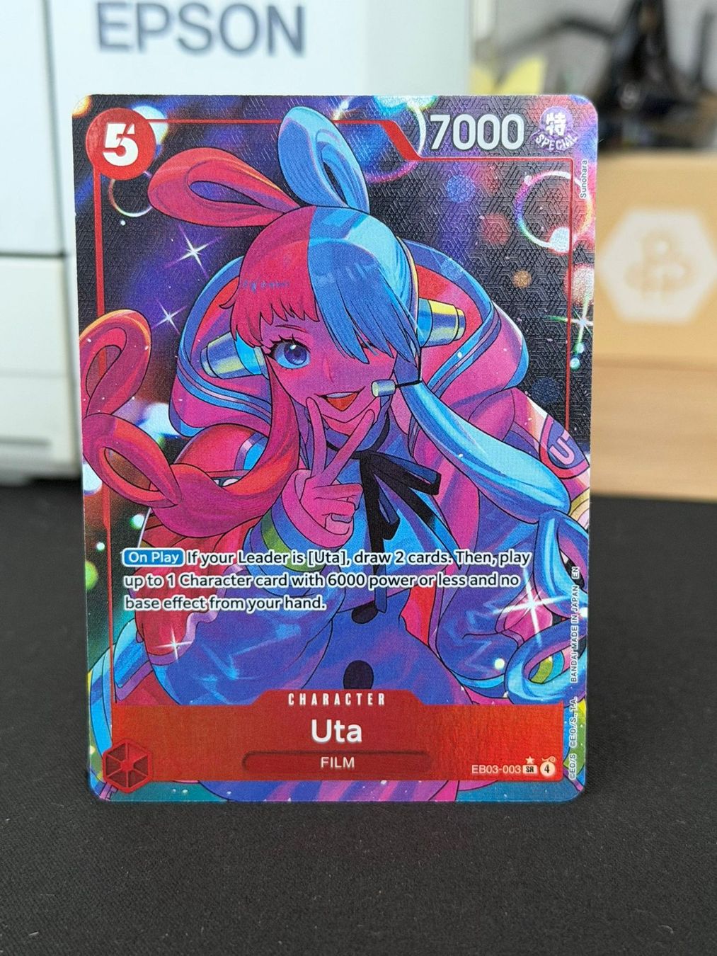 Bandai Carte collezionabili: Uta EB03-003 SR Alternate Art – Nuovo (secondo la descrizione) da Brittnau venduto da TCGBratans