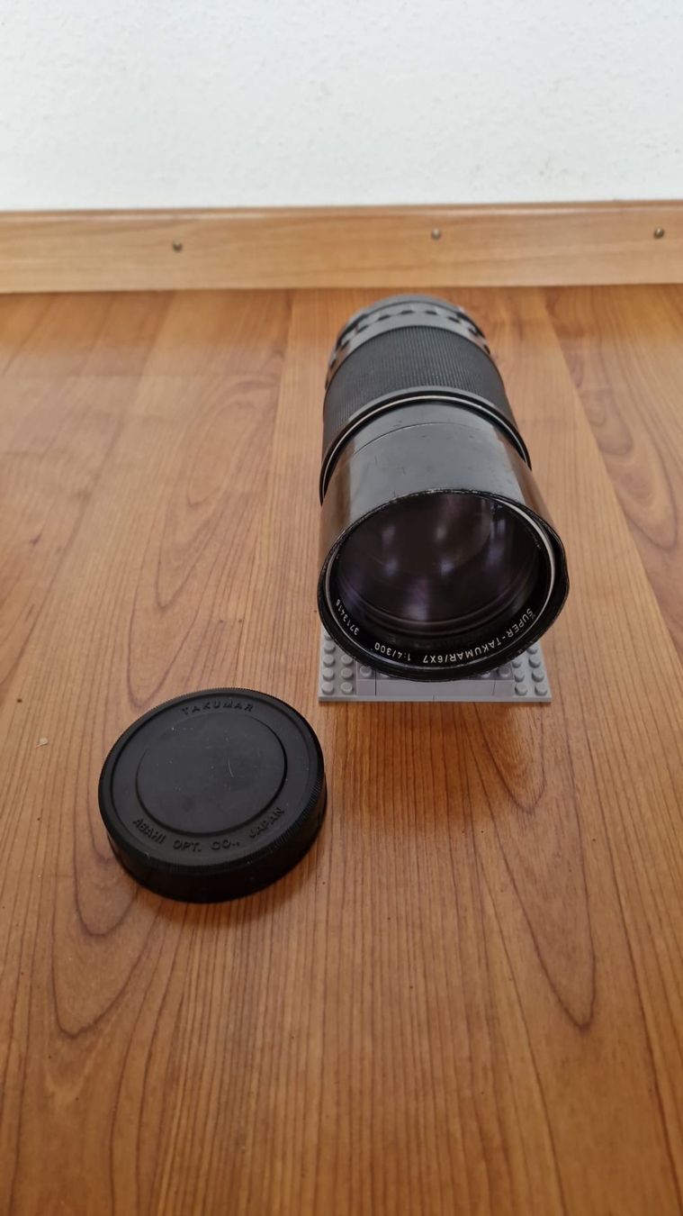Pentax Obiettivi: Super-Takumar 300mm 1:4 Objektiv - 6x7 Mount – Usato da Vevey venduto da dreetje9