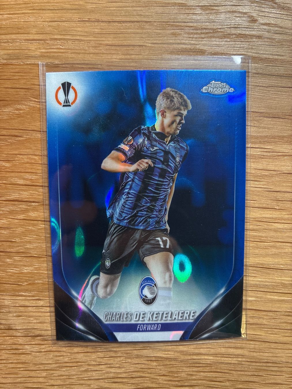 Topps Cartes à collectionner: Topps Chrome Charles de Ketelaere Blue Lava – D'occasion à Wangenried par Garagara