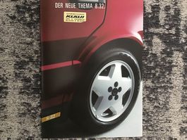 Lancia Thema 8.32 Faltprospekt 1. Serie