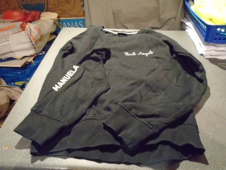 Pullover Grösse S, Permium Women, schwarz/Aufdruck