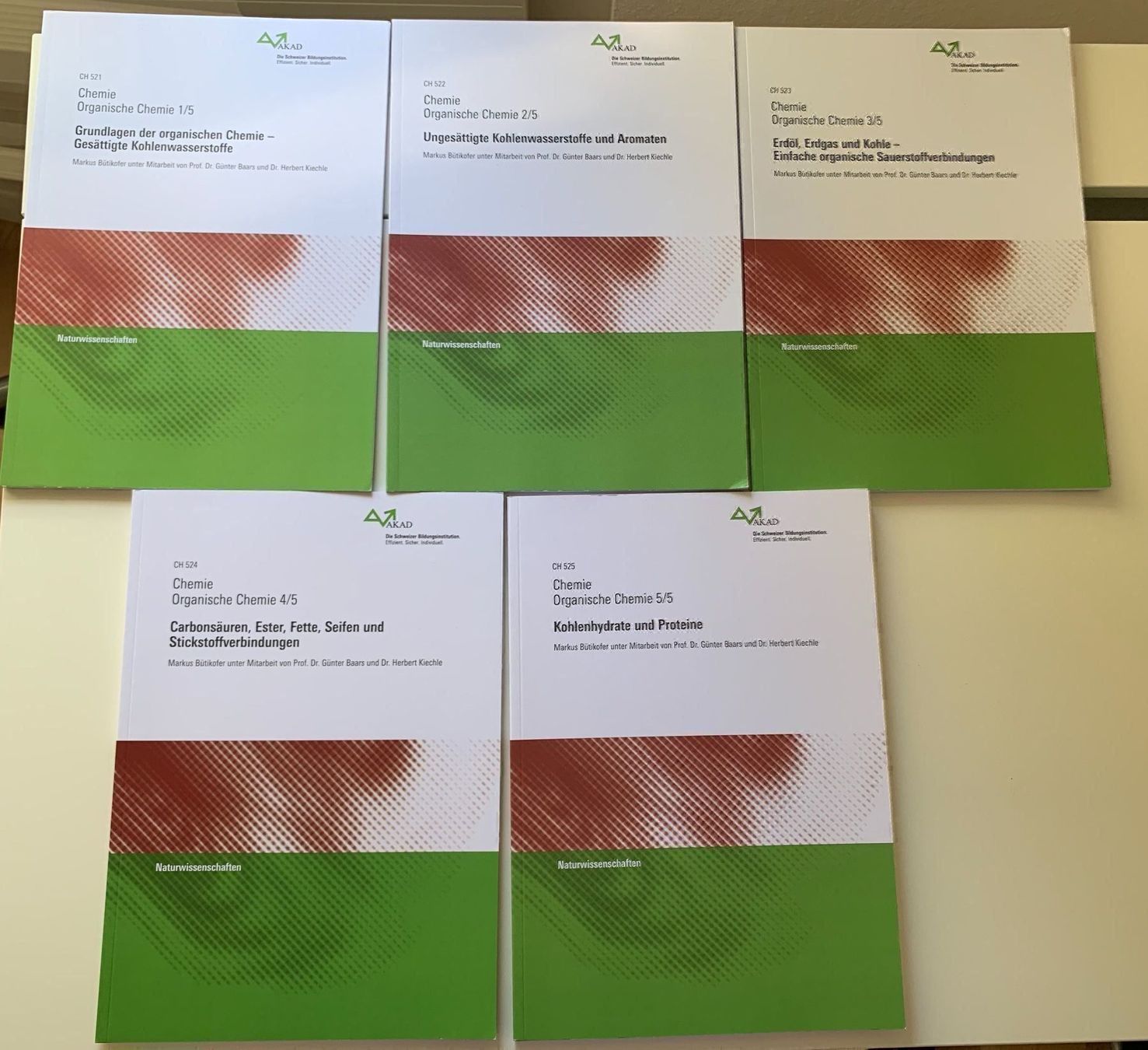 Libri: AKAD Chemie Bücher, Passarelle – Usato da Dietikon venduto da Kompsognat02 3