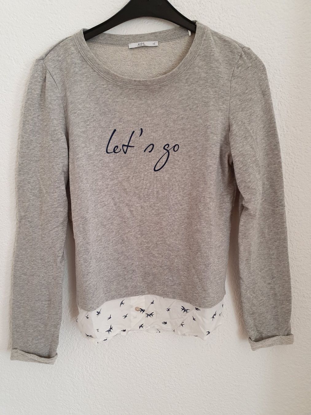 Esprit Pullover & Sweatshirts: EDC Sweatshirt mit Bluse Gr. XS – Neu (gemäss Beschreibung) aus Heinrichswil von sabi2809