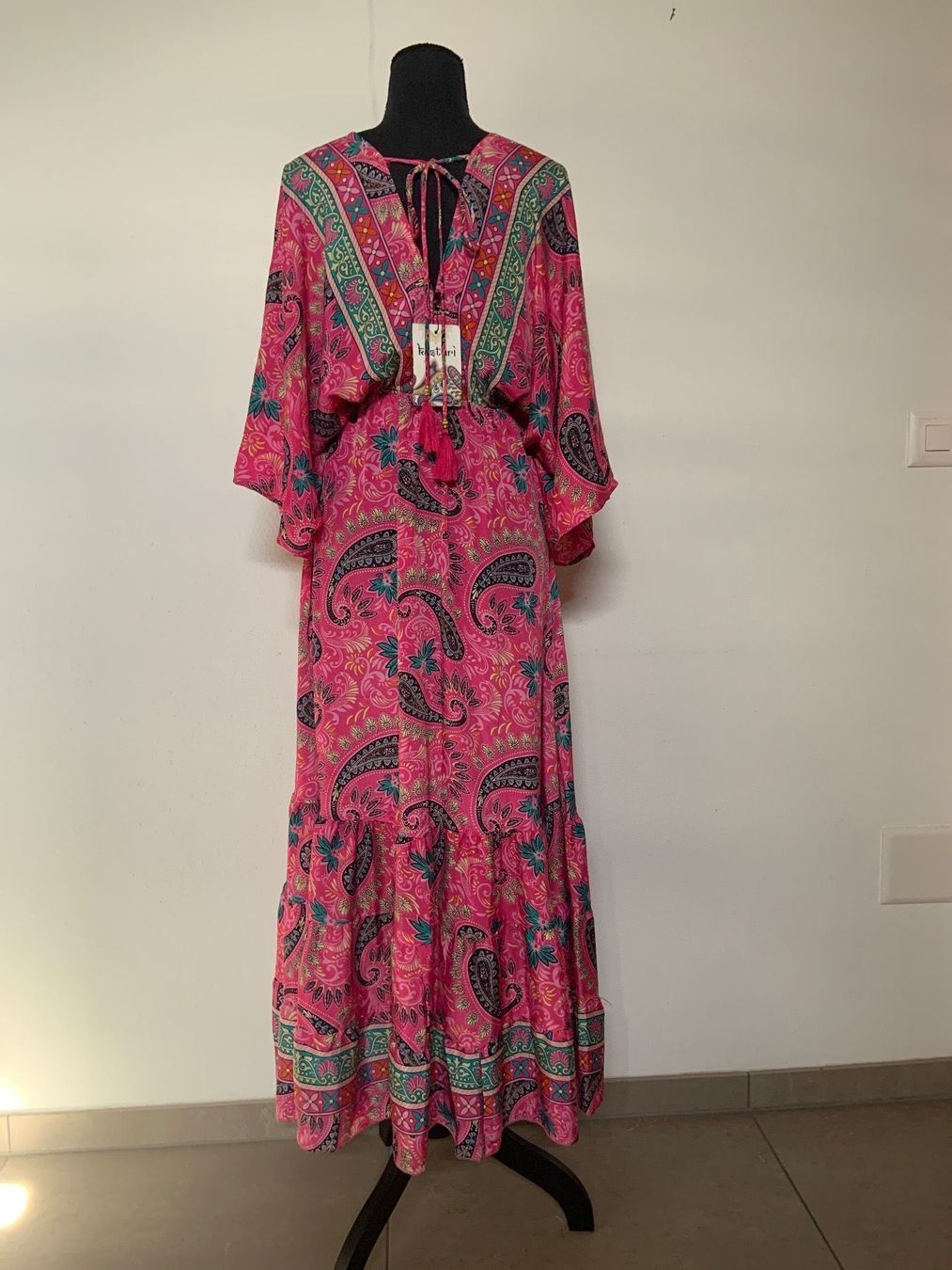Vestiti: Maxikleid in Seidenoptik – Nuovo (secondo la descrizione) da Sigriswil venduto da ck56 2