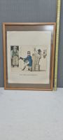 Der Schuh in der Karikatur, Lithographie