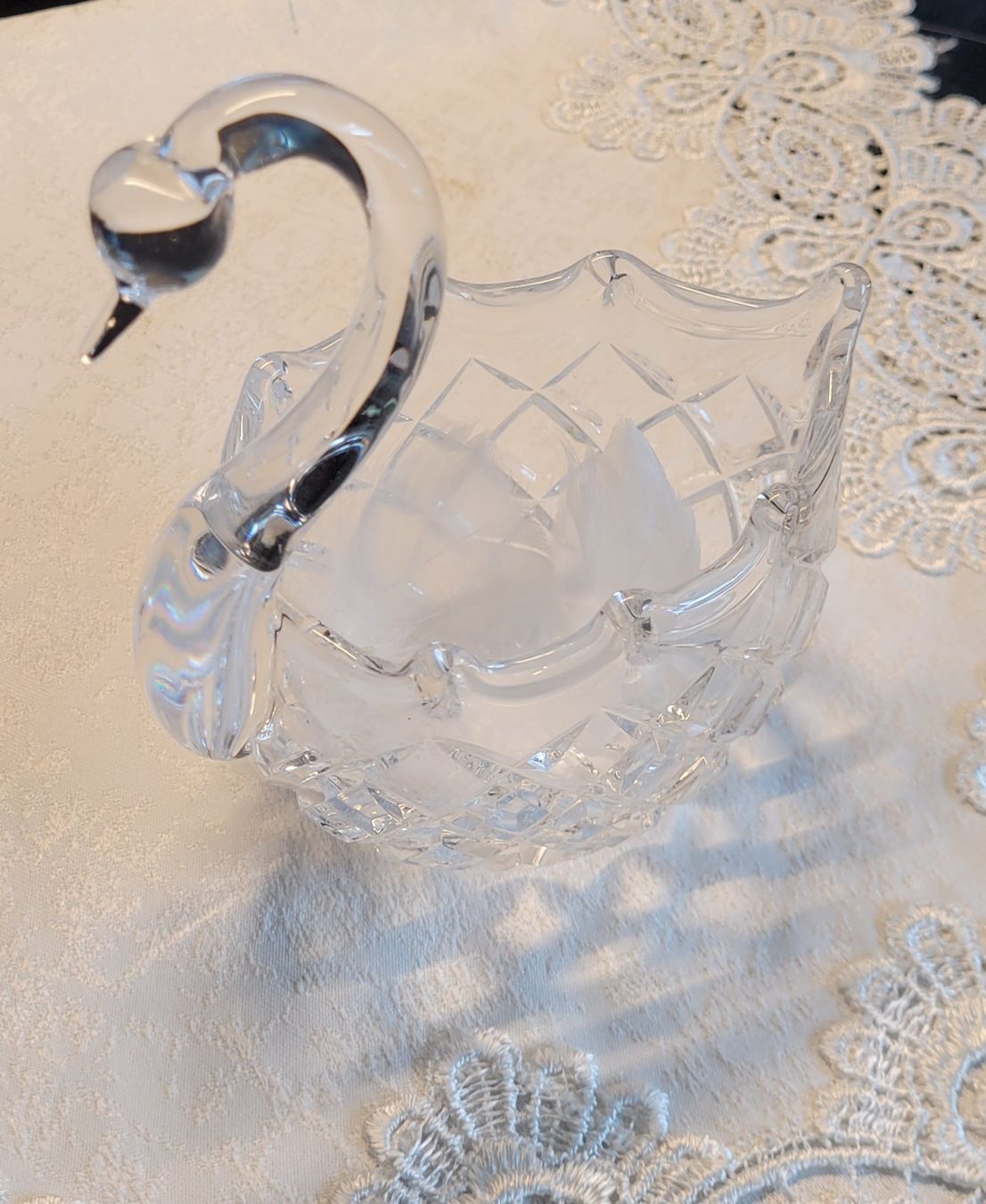Globus Bicchieri: Schöner Schwan,Handgeschliffenes Glas – Nuovo (secondo la descrizione) da Mönchaltorf venduto da Joka013 4