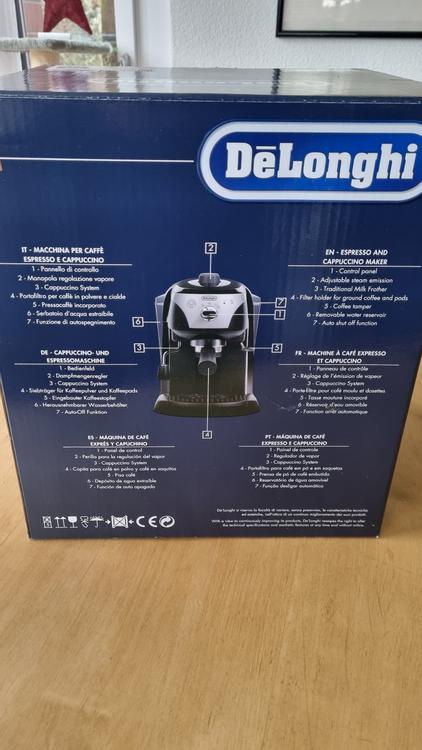 De longhi ec 221.cd macchina per caffe` espresso con cappucinatore