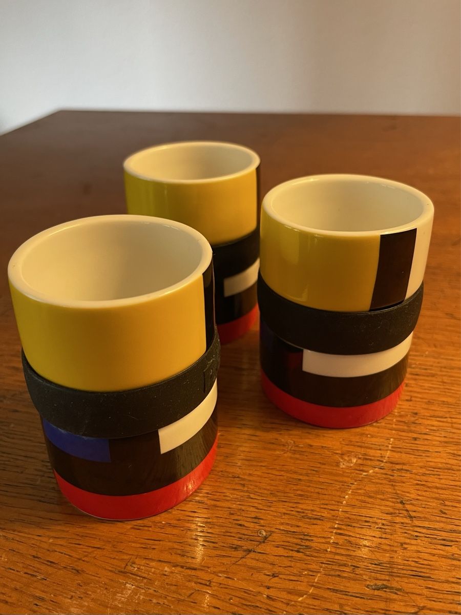 Tazze: 3 espresso coffee cups – Usato da Genève venduto da was_ksr9 2