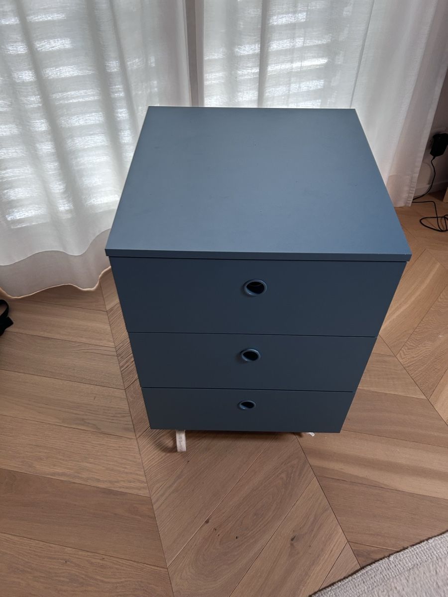Schränke: Libreria con cassetti blu mobiletto contenitore usato – Gebraucht aus Boppelsen von aci_fm9b 5