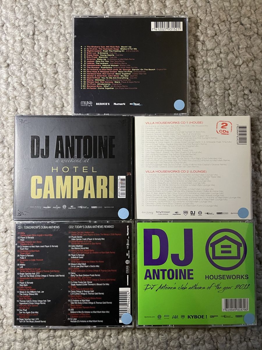 CD: 5x DJ Antoine – Usato da Reinach AG venduto da trigger7811 1